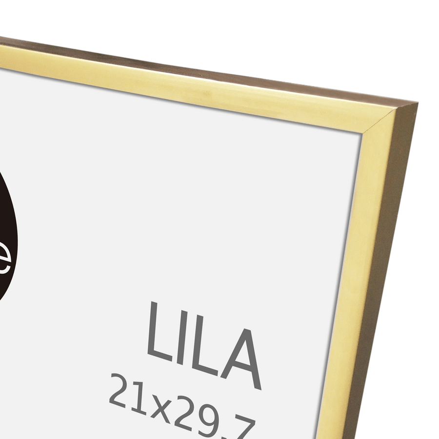 Bricocenter LILA 21X29.7 CM PVC GOLD FRAME
