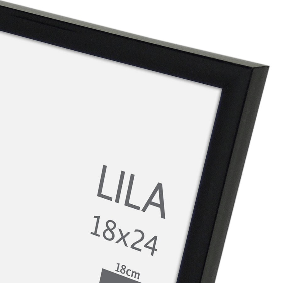 Bricocenter LILA FRAME 18X24 CM PVC BLACK