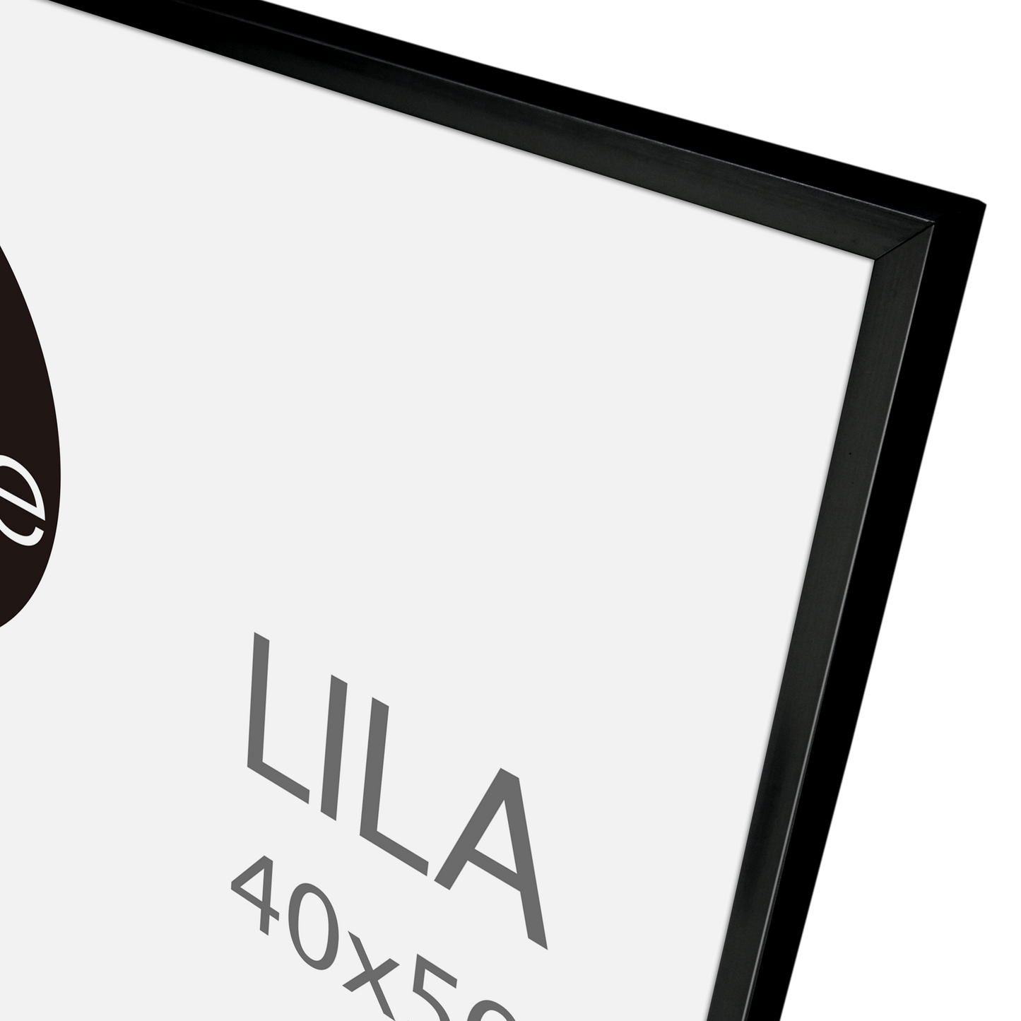 Bricocenter LILA FRAME 40X50 CM PVC BLACK