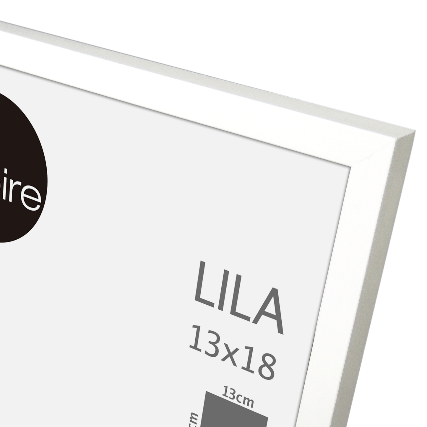 Bricocenter LILA FRAME 13X18 CM PVC WHITE