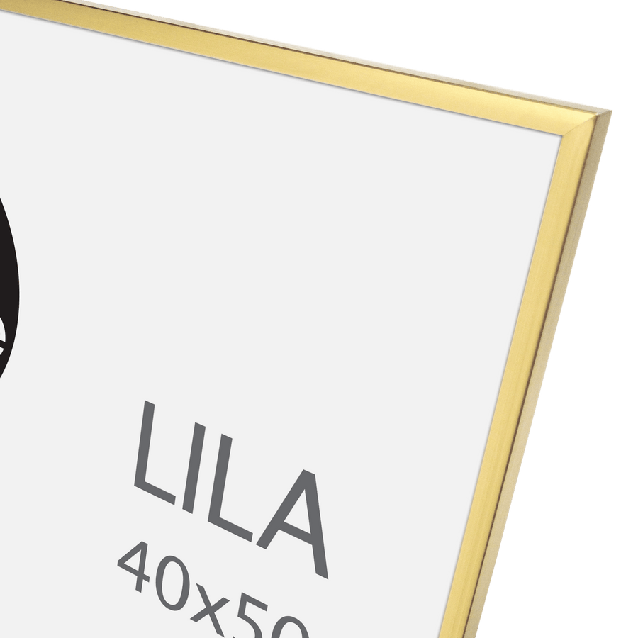 Bricocenter LILA 40X50 CM PVC GOLD FRAME