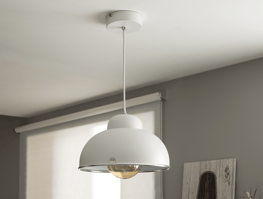 Bricocenter FARELL METAL CHANDELIER WHITE D31 E27=60W