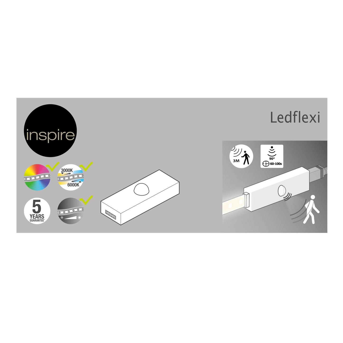 Bricocenter PRESENCE SENSOR KIT FOR LED STRIPS