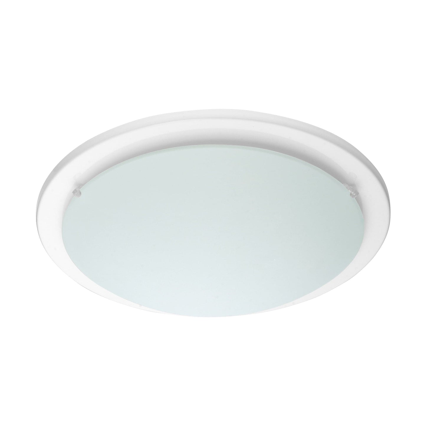 Bricocenter ICEBERG CEILING LIGHT WHITE GLASS D29 E27=60W