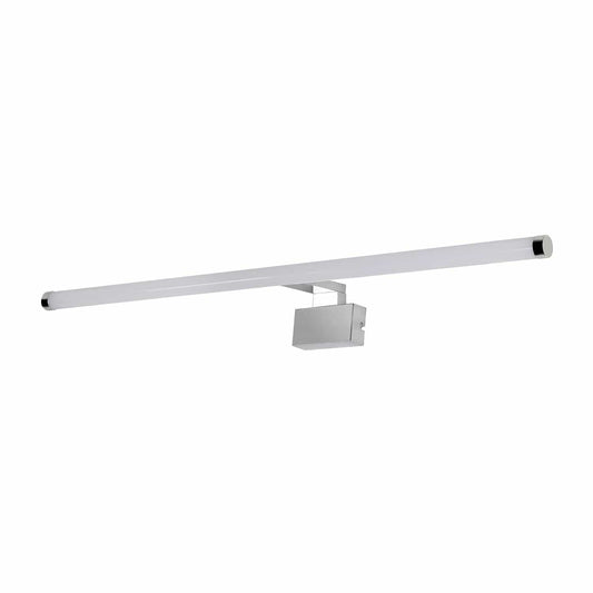 Bricocenter SOLAR WALL LIGHT METAL CHROME 80 CM LED 7W NATURAL LIGHT IP44