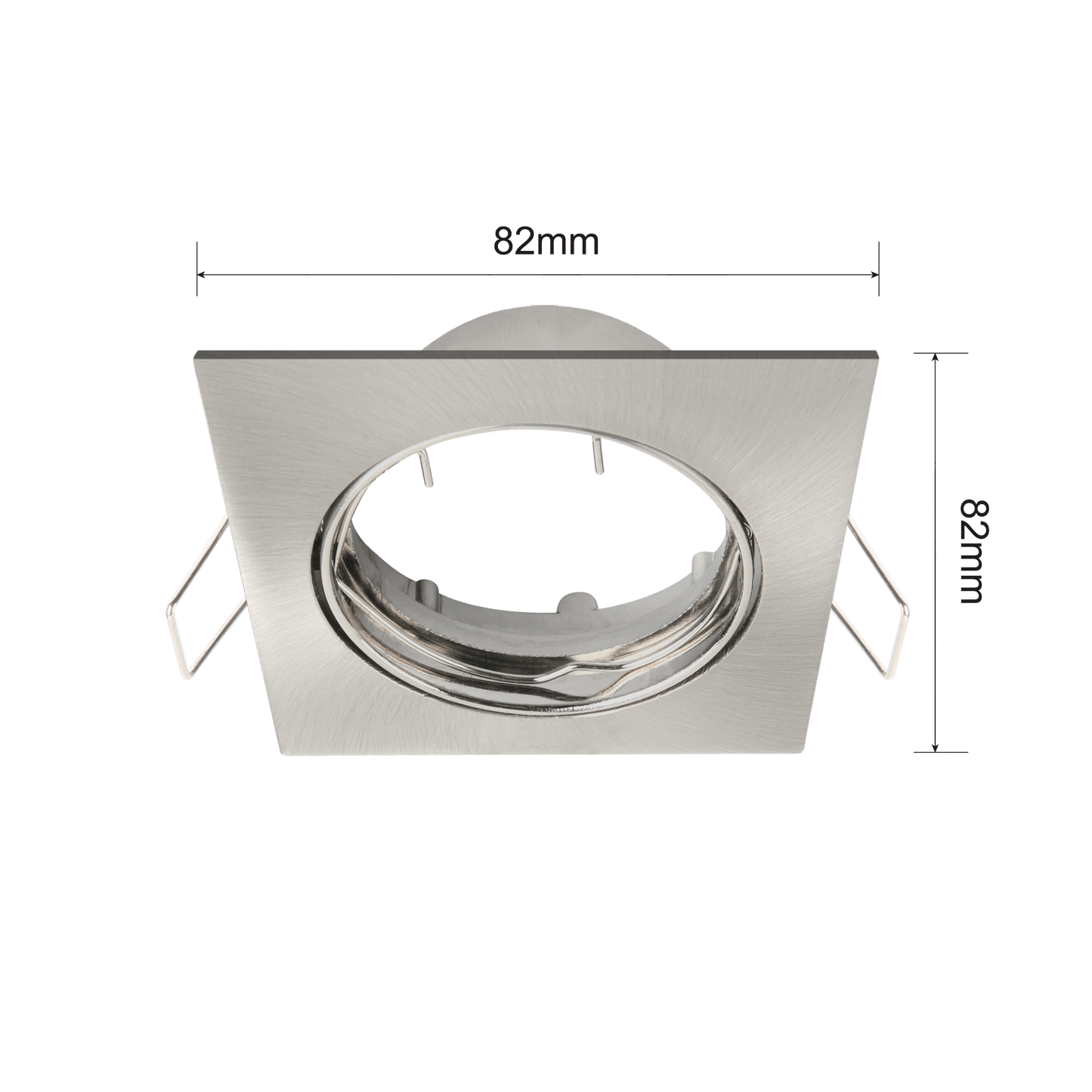 Bricocenter BEZEL FOR SQUARE NICKEL CLANE RECESSED SPOTLIGHT