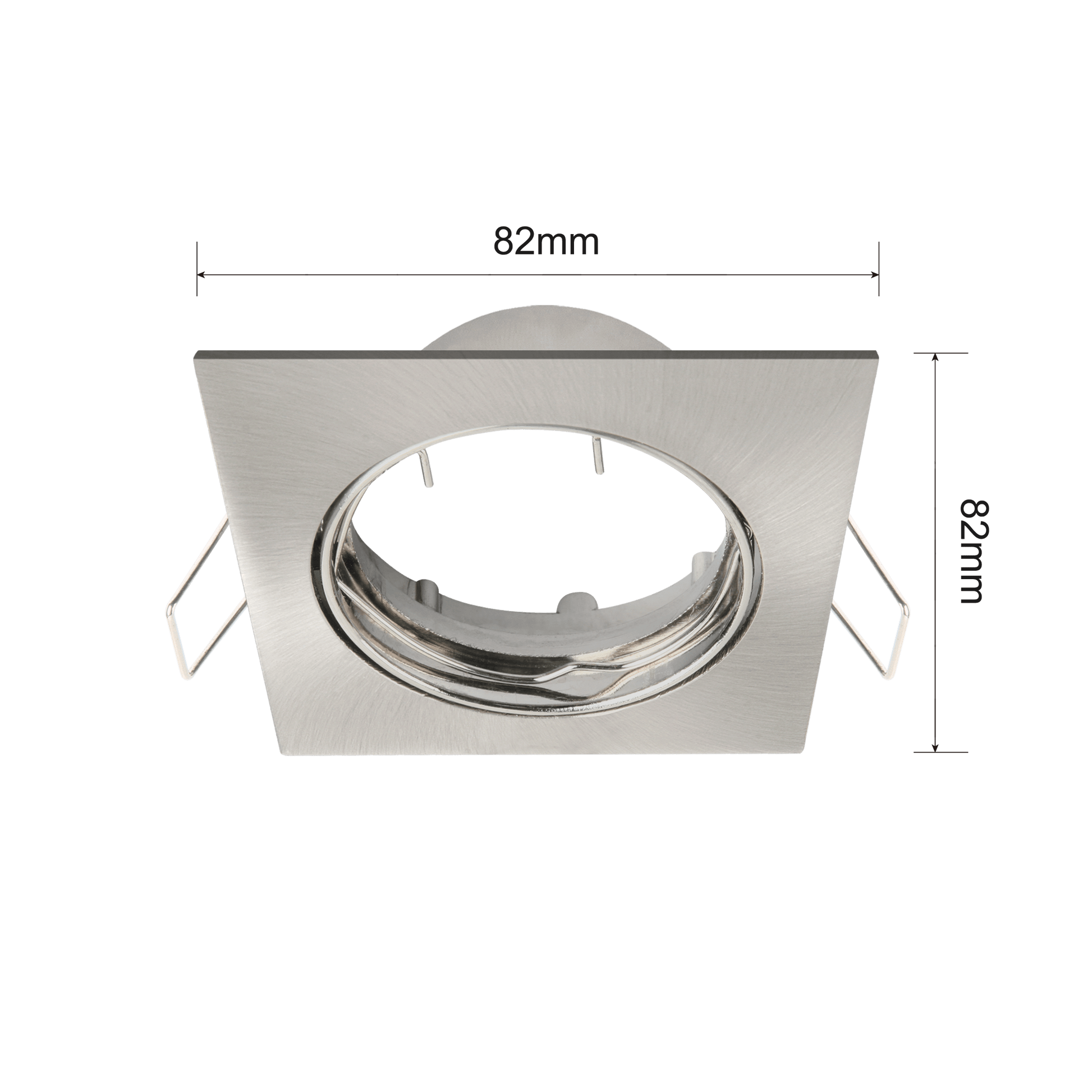 Bricocenter BEZEL FOR SQUARE NICKEL CLANE RECESSED SPOTLIGHT
