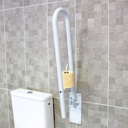 SAFETY BAR SPACE SENSEA WC D 30MM L 73 CM STAINLESS STEEL WHITE 120 KG