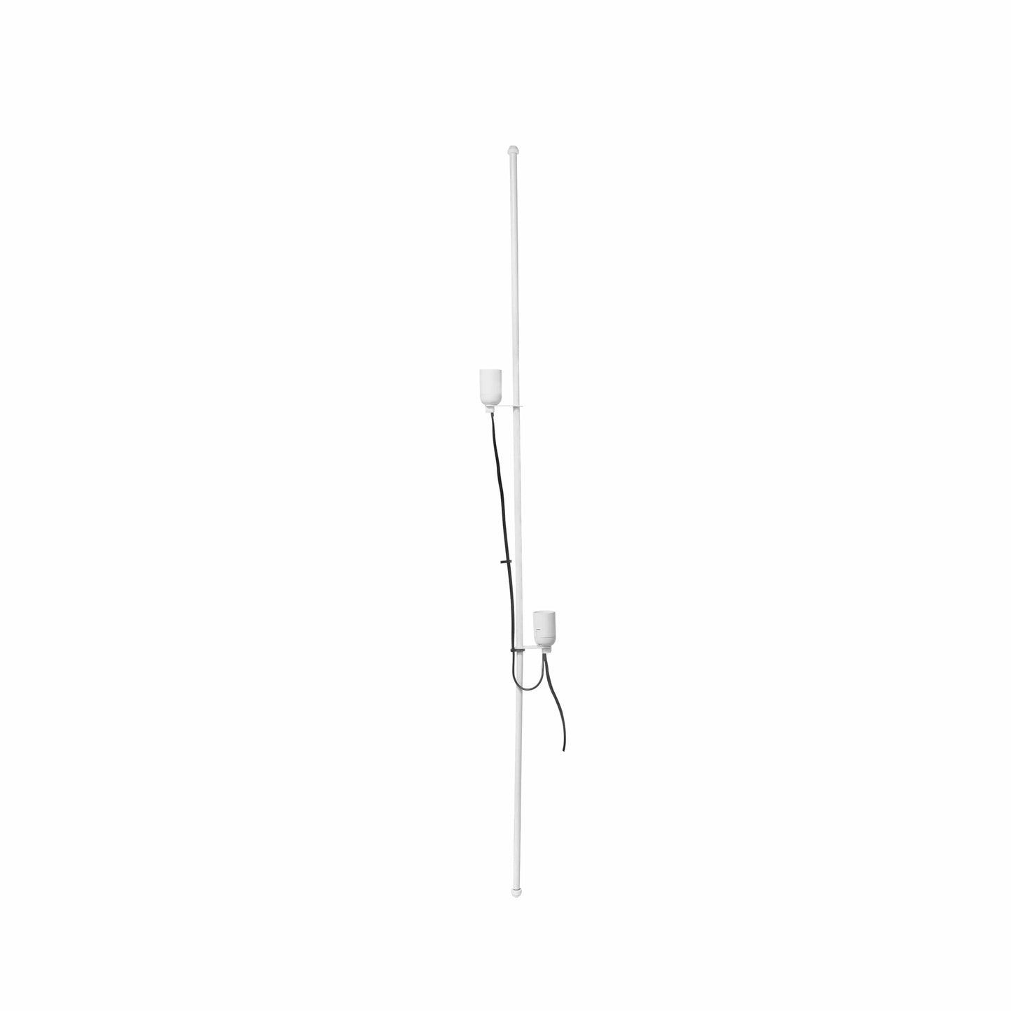 Bricocenter FLOOR LAMP ANJO METAL WHITE H130 2XE27=60W