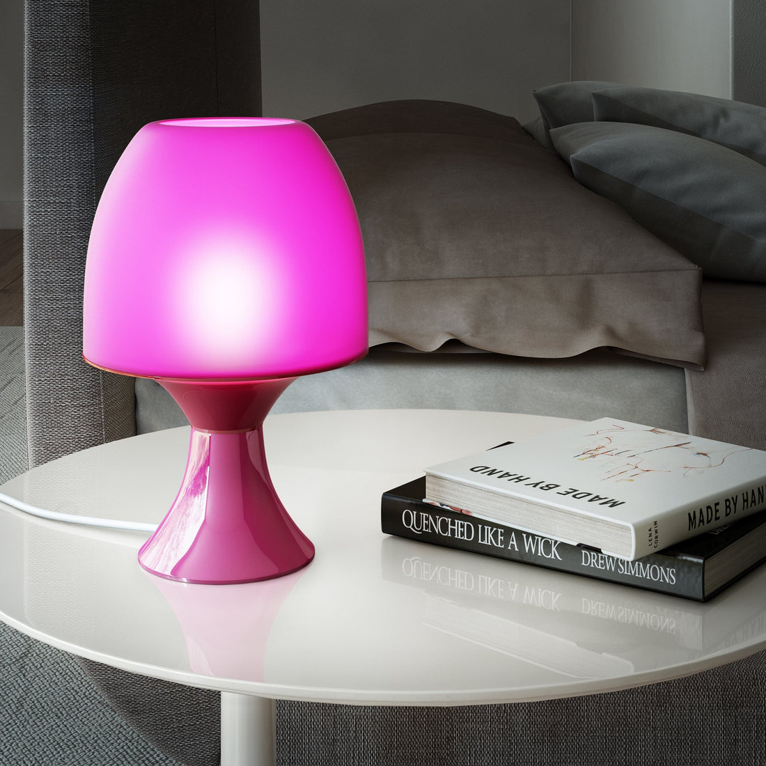 GUACAMOLE TABLE LAMP PINK H24 LED 2.5W