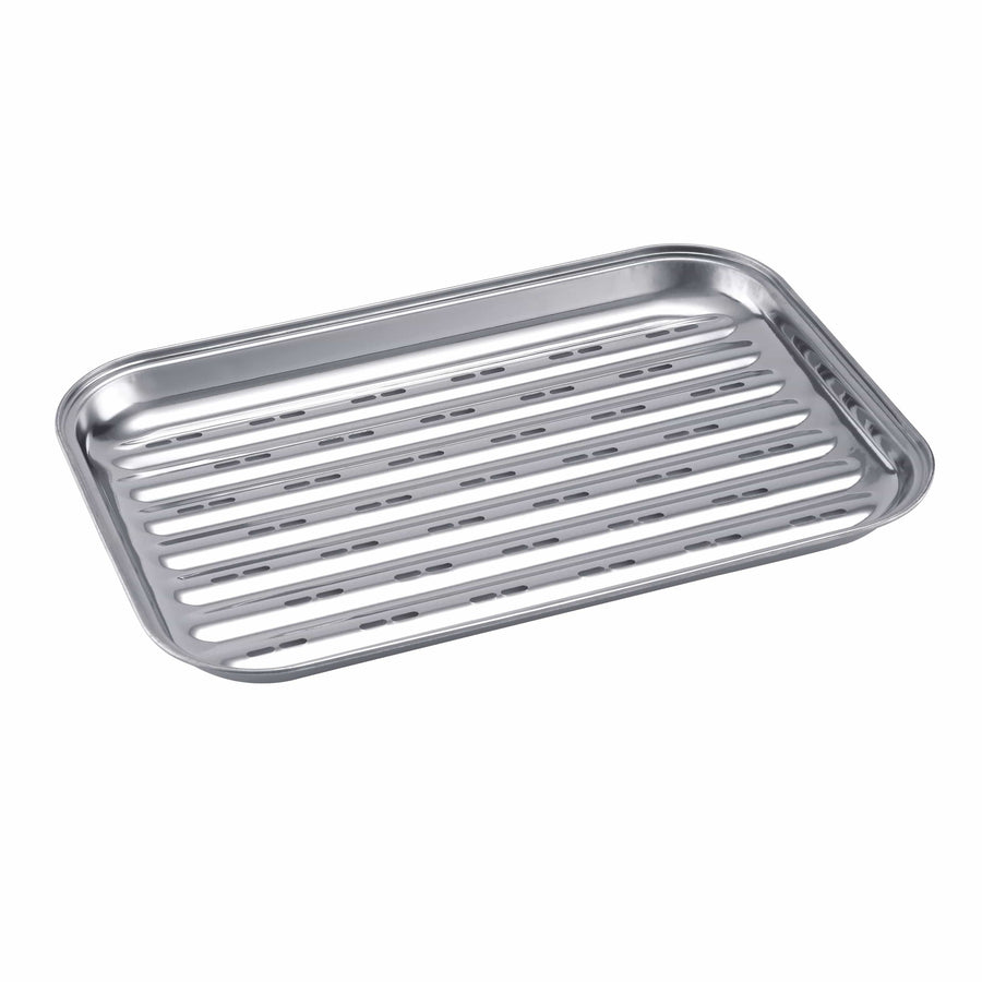 Bricocenter NATERIAL STAINLESS STEEL FOOD TRAY 33X25CM