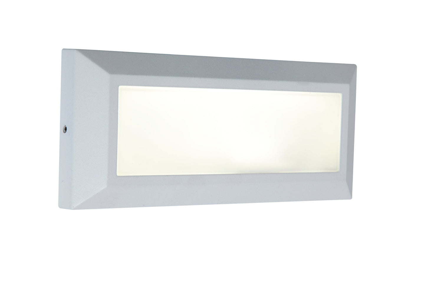 BRONSON RECESSED LIGHT ALUMINIUM WHITE 23x10x3.5 CM LED 8W LIGHT NATURAE IP44