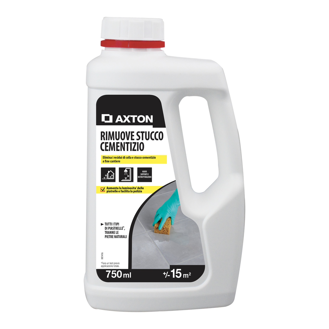 REMOVES CEMENT RESIDUES AND GROUTS AXTON 15 SQM 750ML