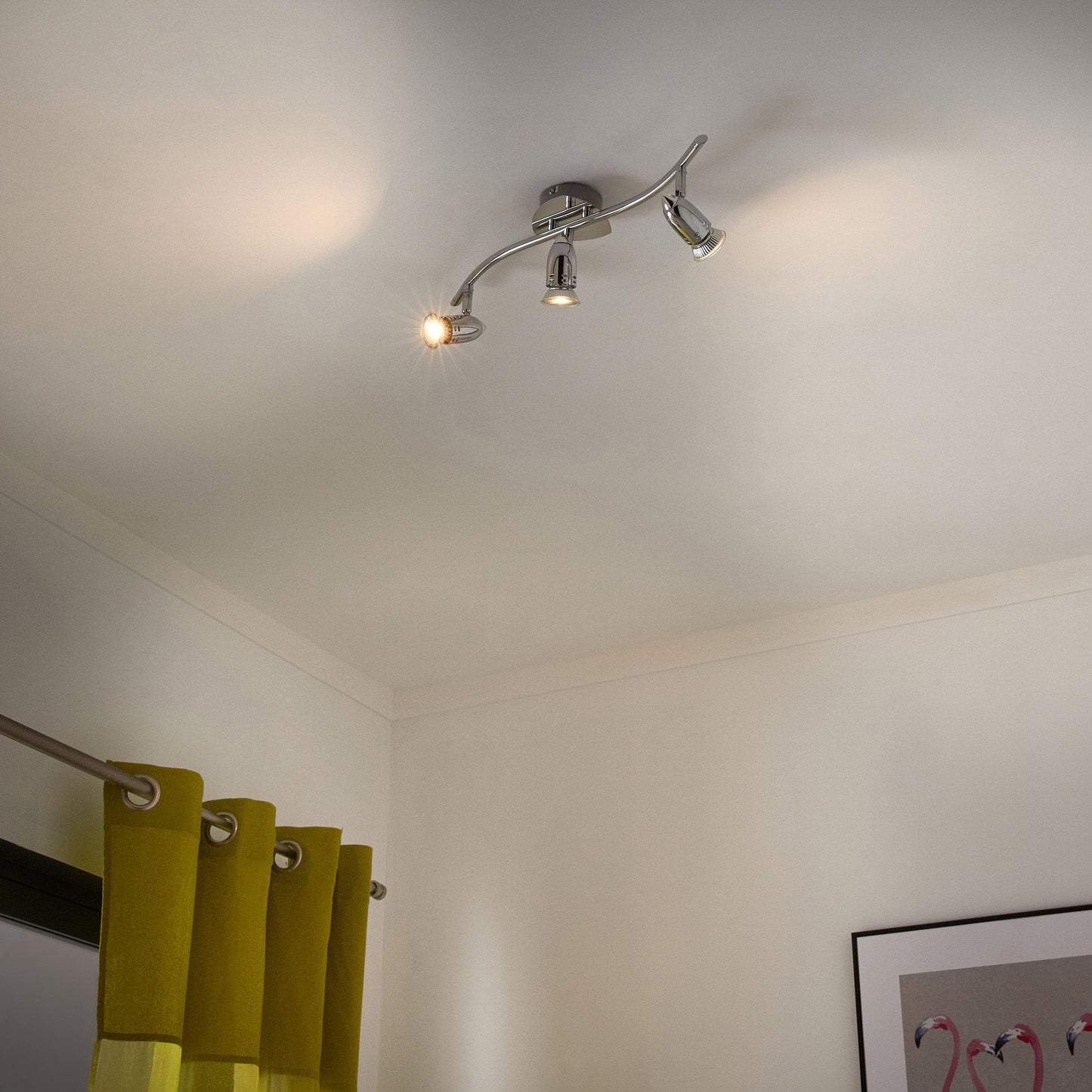 Bricocenter BOMBER METAL SPOTLIGHTS CHROME 3XGU10=42W