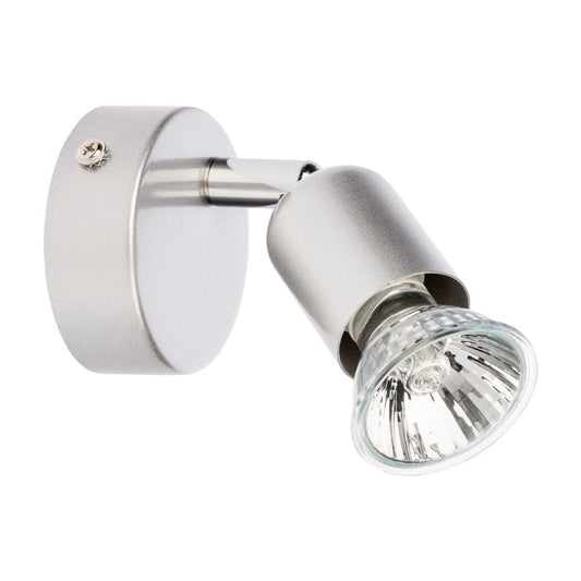 Bricocenter BASIC METAL SPOTLIGHT SILVER 1XGU10=50W
