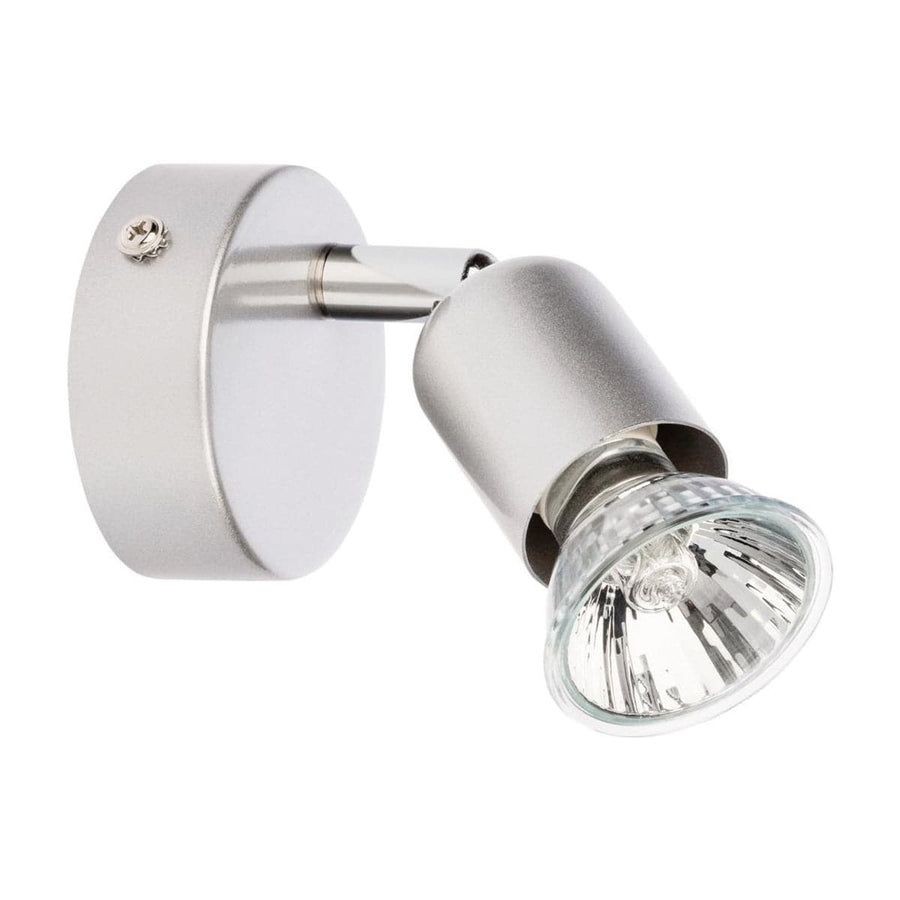 Bricocenter BASIC METAL SPOTLIGHT SILVER 1XGU10=50W