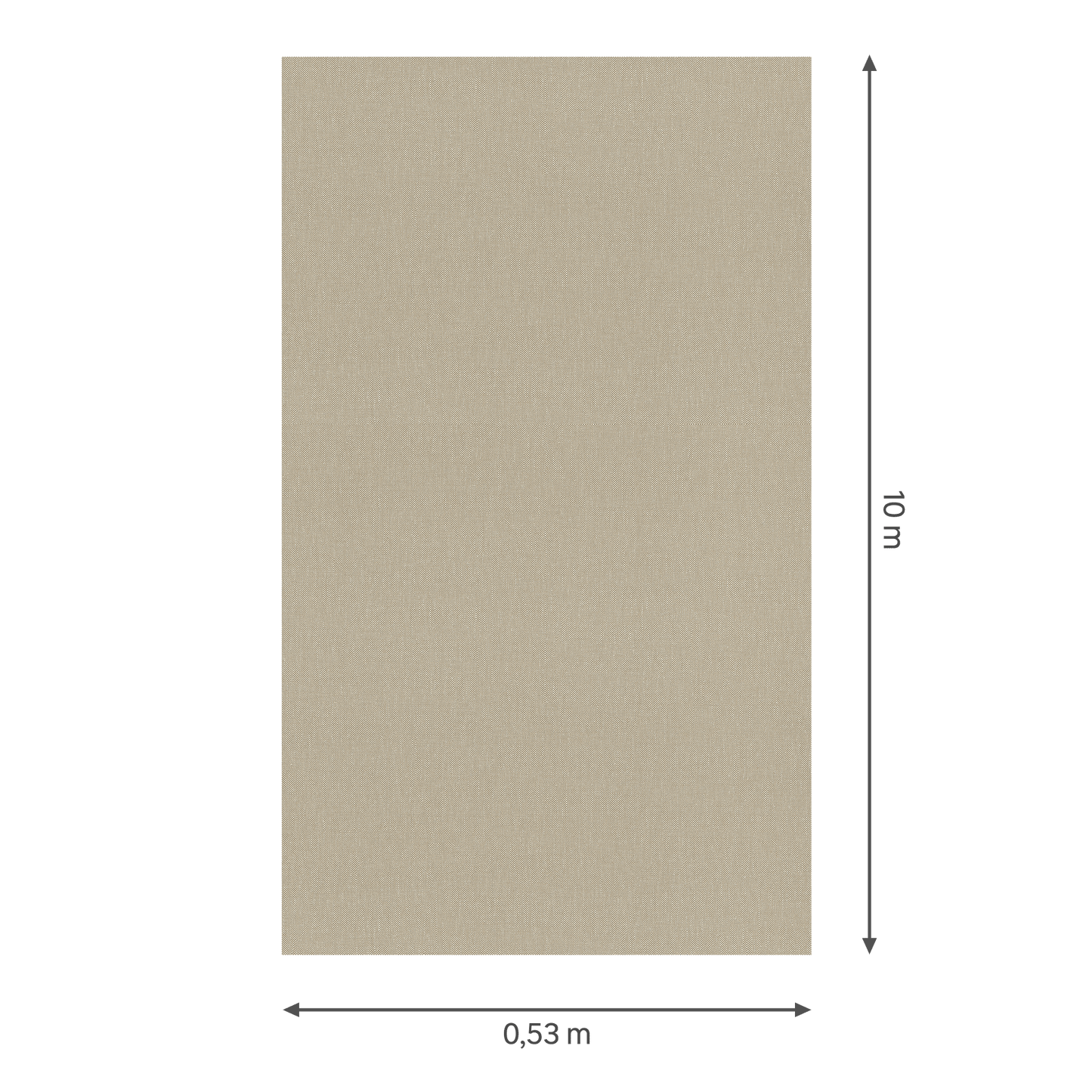 Bricocenter WALLPAPER ANNA BEIGE 53CMX10.5M