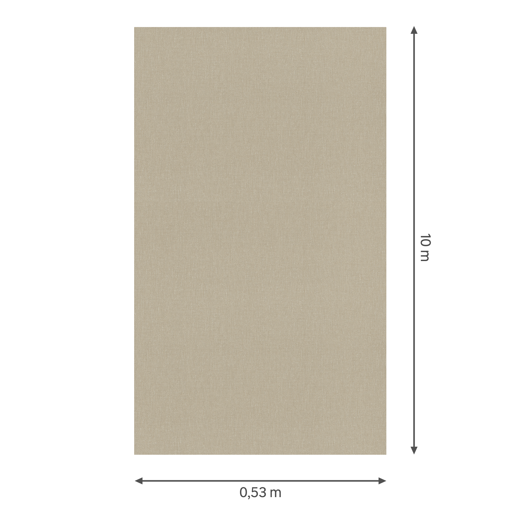 Bricocenter WALLPAPER ANNA BEIGE 53CMX10.5M