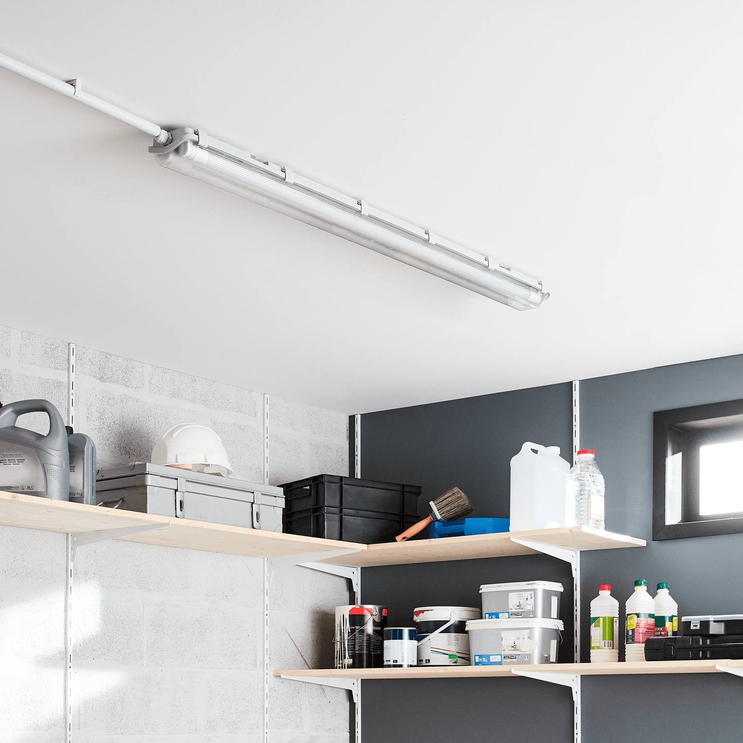 Bricocenter REGLETTE T8 127CM LED 2X18W NATURAL LIGHT IP65
