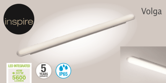 Bricocenter VOLGA 114 CM LED 2X20W NATURAL LIGHT IP65