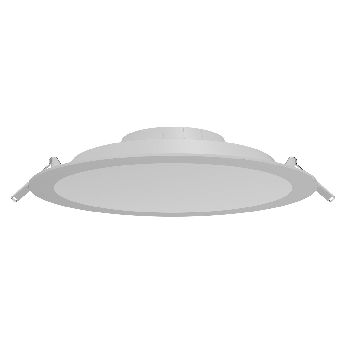 Bricocenter RECESSED SPOTLIGHT EXTRAFLAT PLASTIC WHITE D22.5 CM LED 14W NATURAL LIGHT