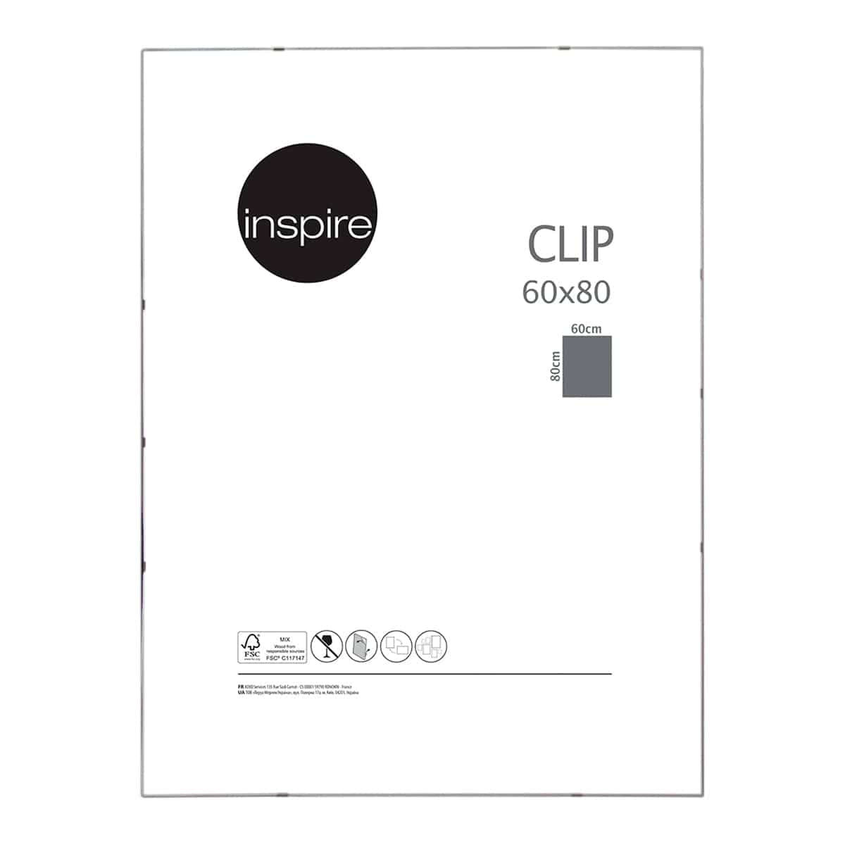 Bricocenter PLEXIGLASS OPEN FRAME 60X80 CM