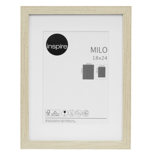 Bricocenter MILO FRAME 18X24 CM BEECH WOOD