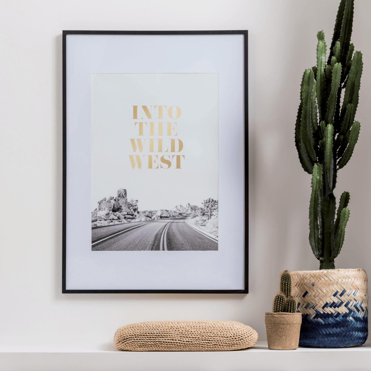 Bricocenter MILO FRAME 70X100 CM WOOD BLACK