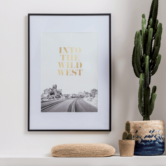 Bricocenter MILO FRAME 50X70 CM WOOD BLACK