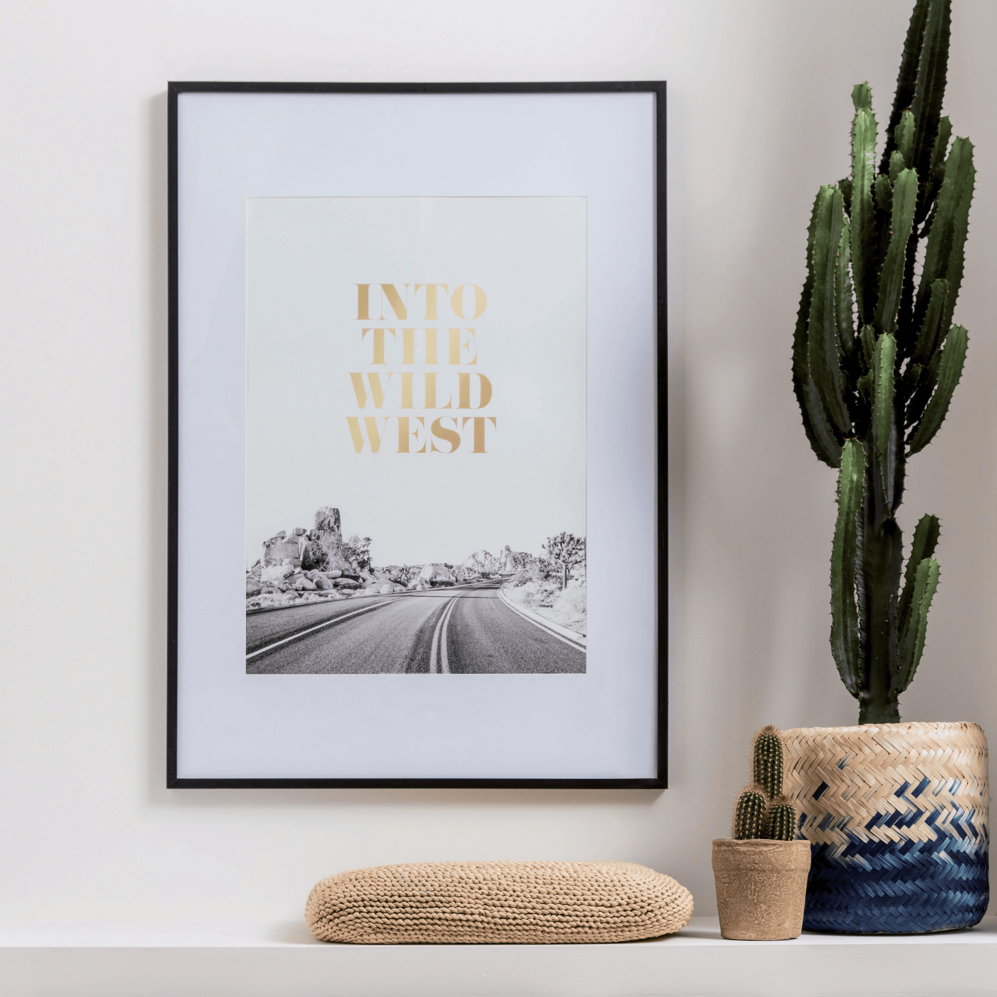 Bricocenter MILO FRAME 24X30 CM WOOD BLACK