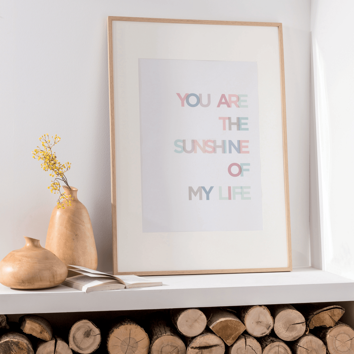Bricocenter MILO FRAME 24X30 CM BEECH WOOD