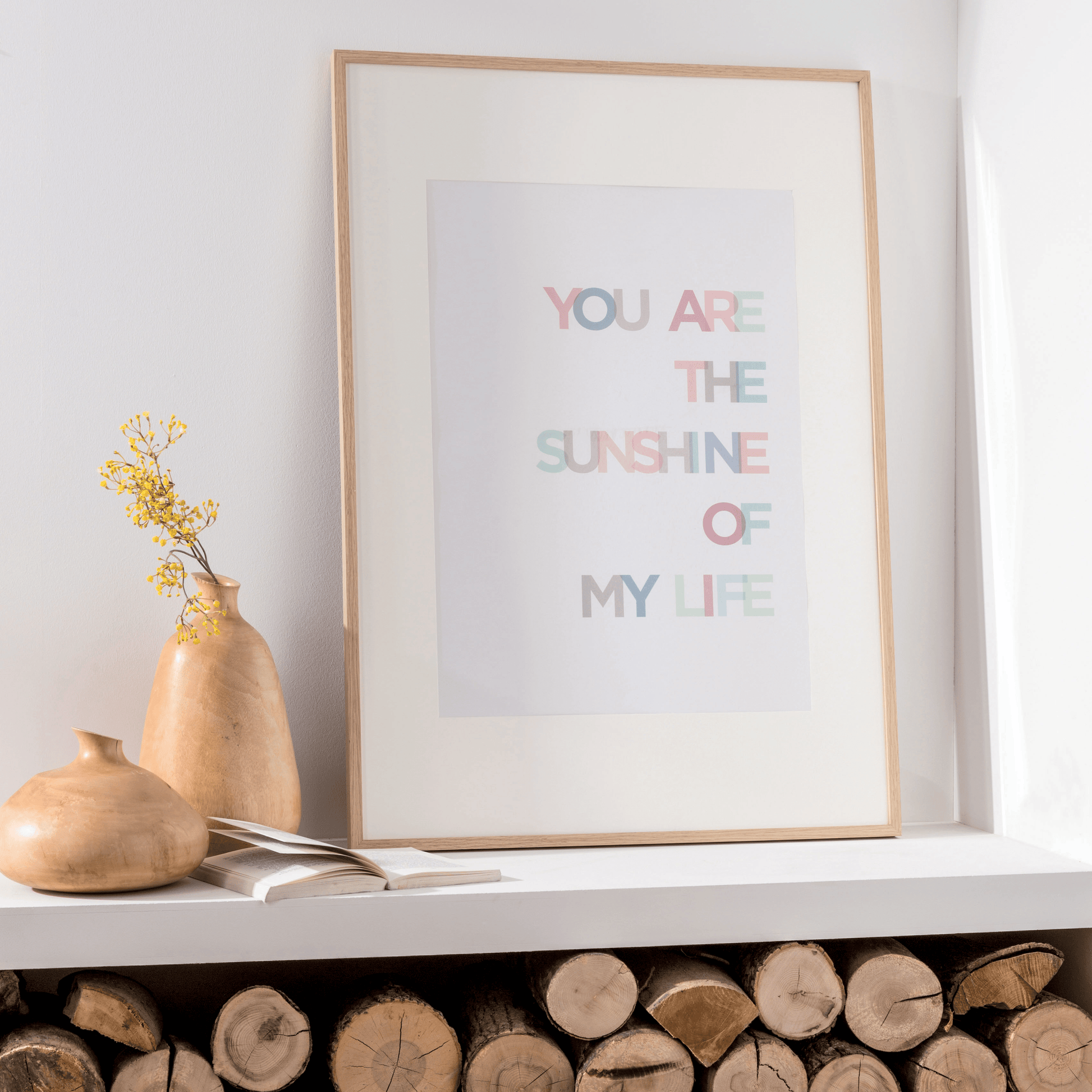 Bricocenter MILO FRAME 24X30 CM BEECH WOOD