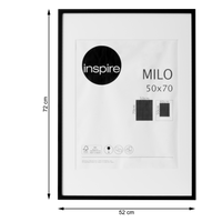 MILO FRAME 50X70 CM WOOD BLACK - best price from Maltashopper.com BR480731172