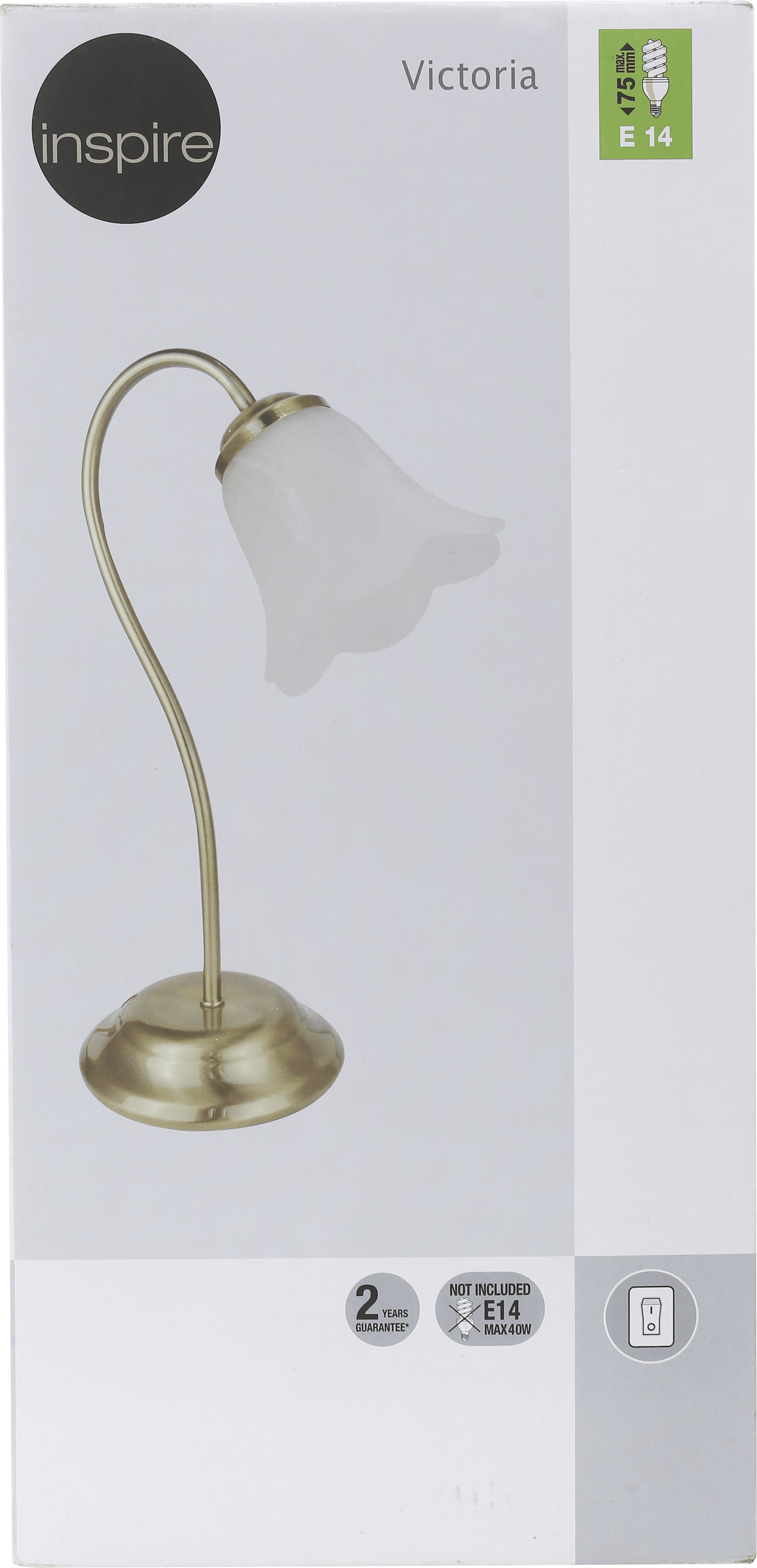 Bricocenter VICTORIA TABLE LAMP 21X29 CM E14