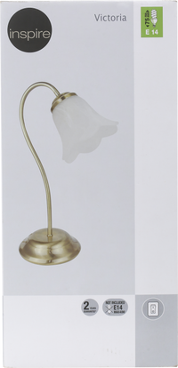 VICTORIA TABLE LAMP 21X29 CM E14