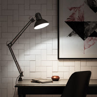 STUDIO LAMP ARQUITECTO BLACK H60 E27=60W WITH CLAMP