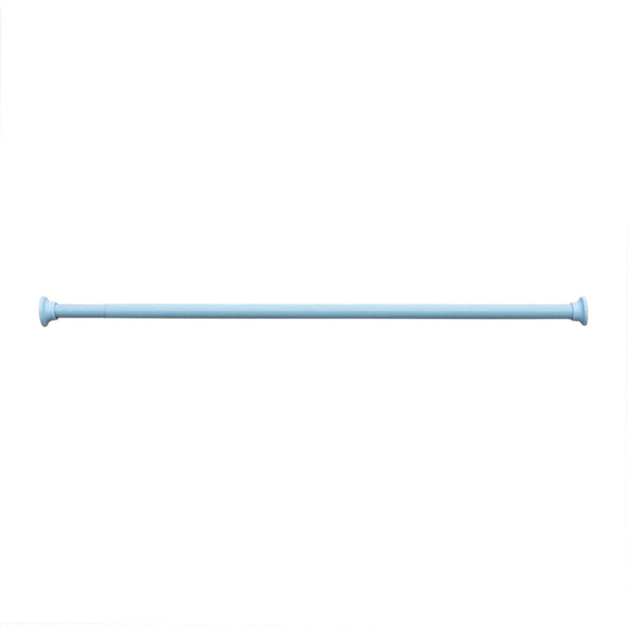 SHOWER CURTAIN ROD EXTENDABLE 1-SIDED L 75-135 CM WHITE