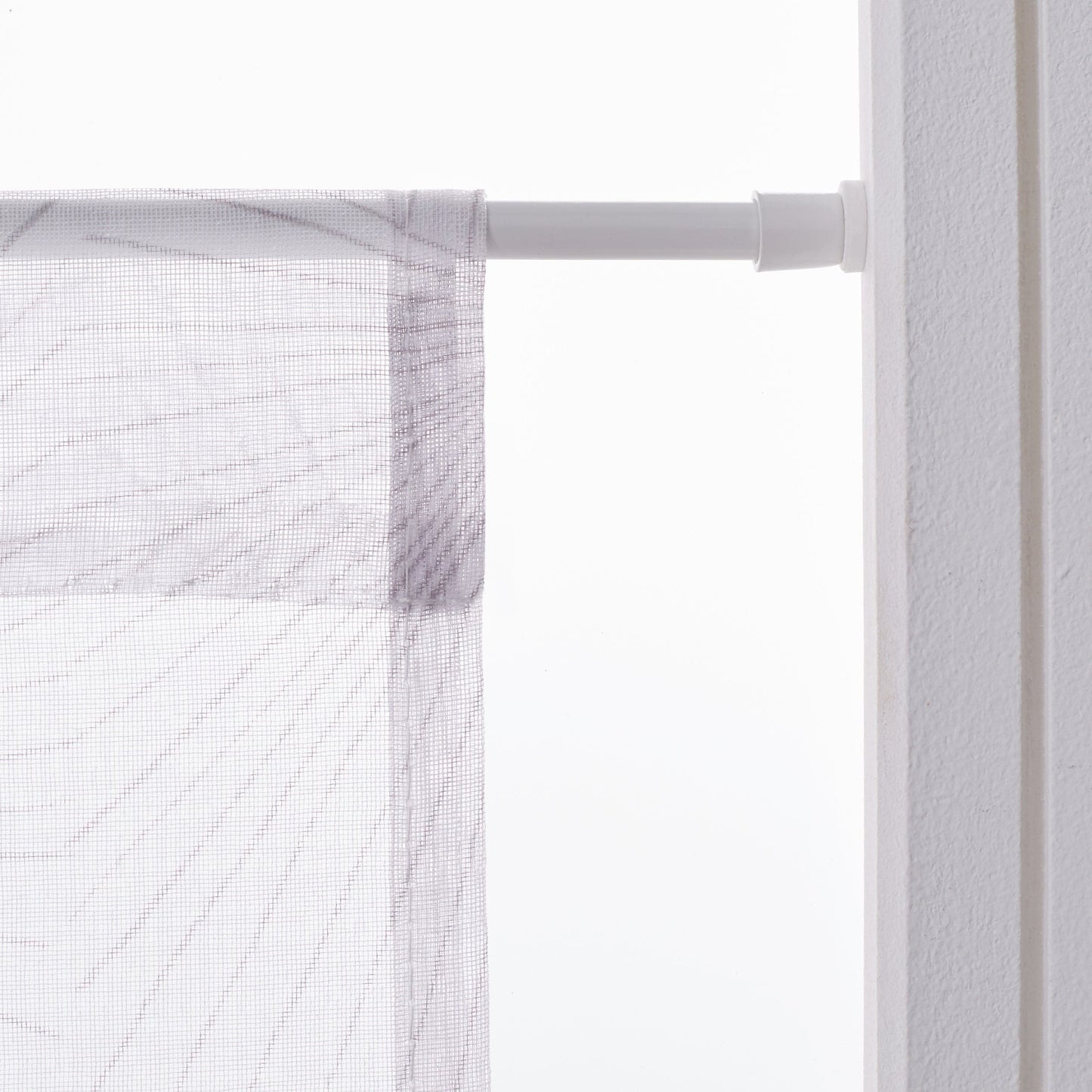 Bricocenter MONK CURTAIN ROD EXTENDABLE 50/80 WHITE