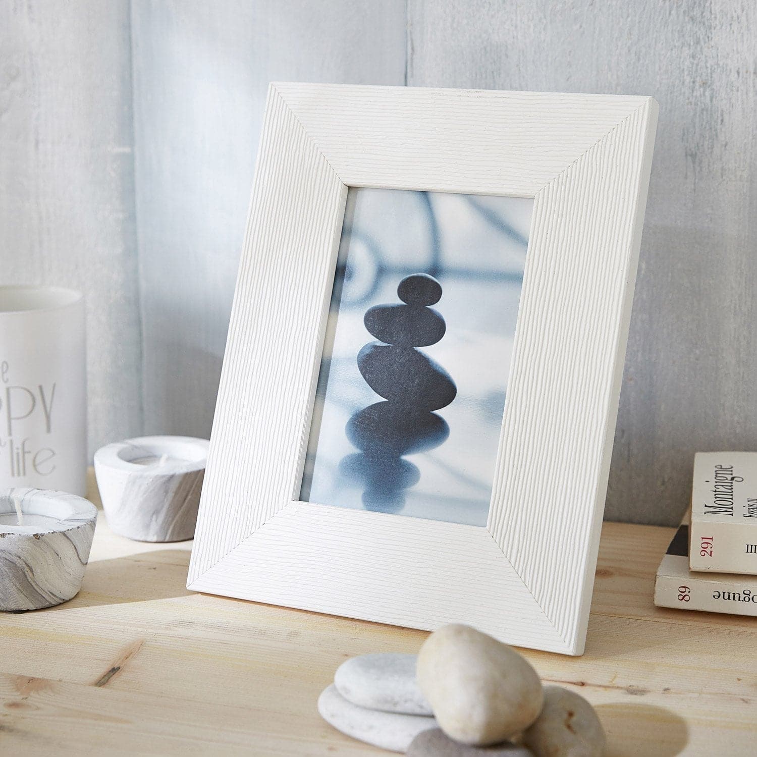 Bricocenter MIA FRAME 13X18 CM WOOD WHITE