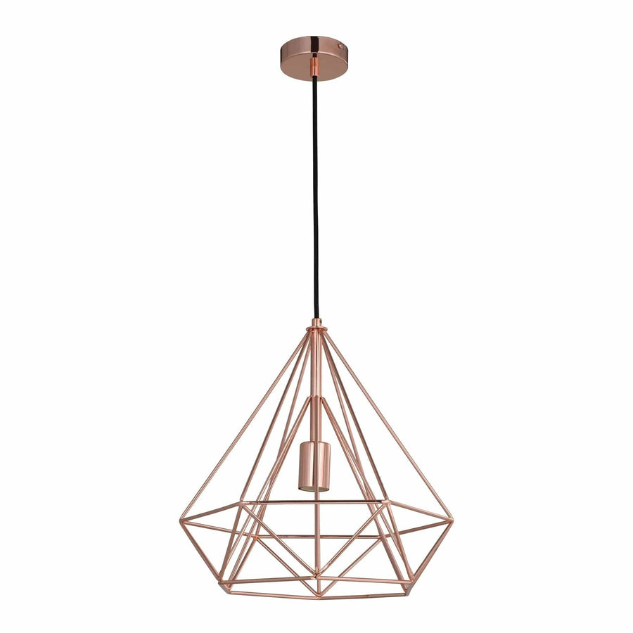 Bricocenter BYRON METAL CHANDELIER COPPER D37=60W