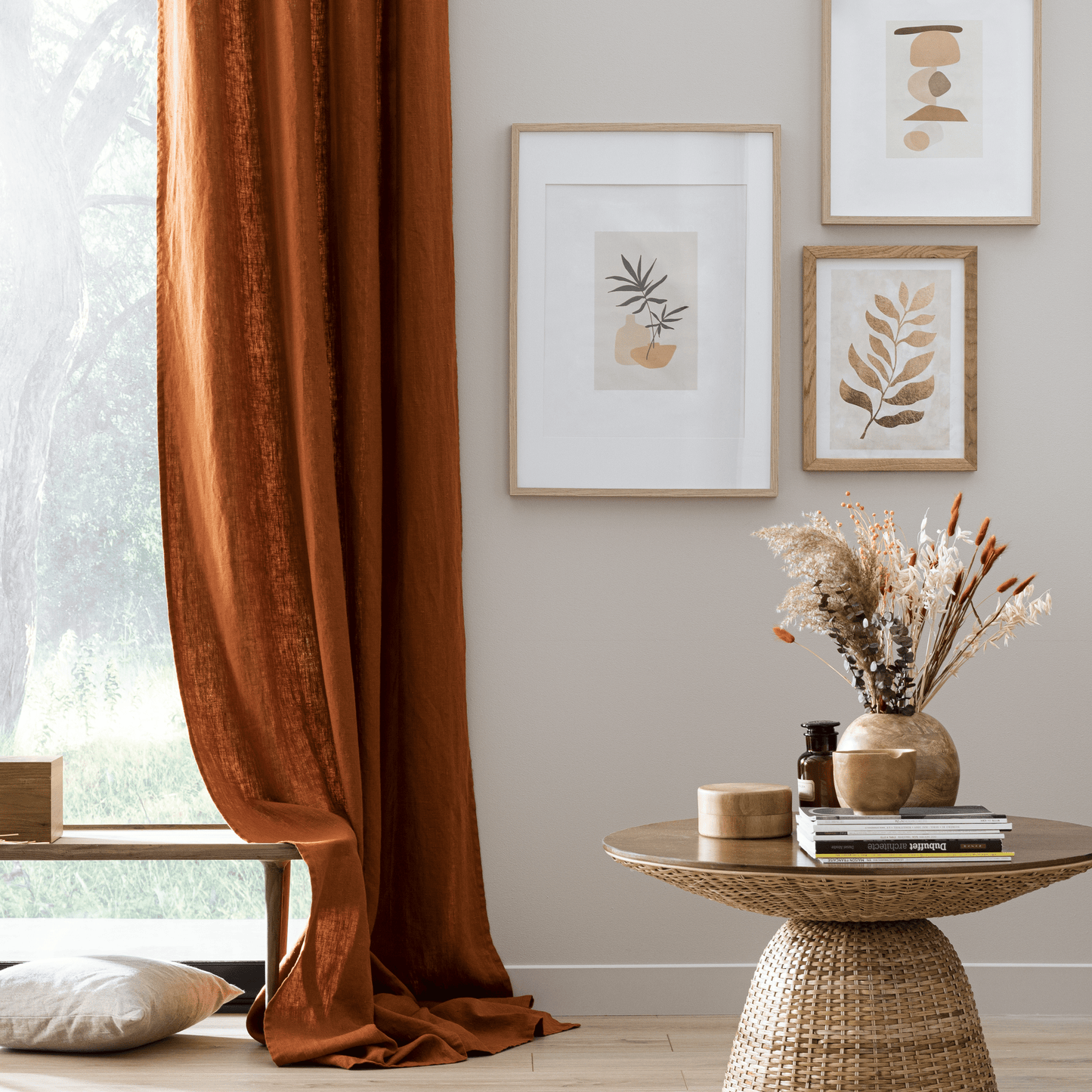 Bricocenter MILO FRAME 50X70 CM BEECH WOOD
