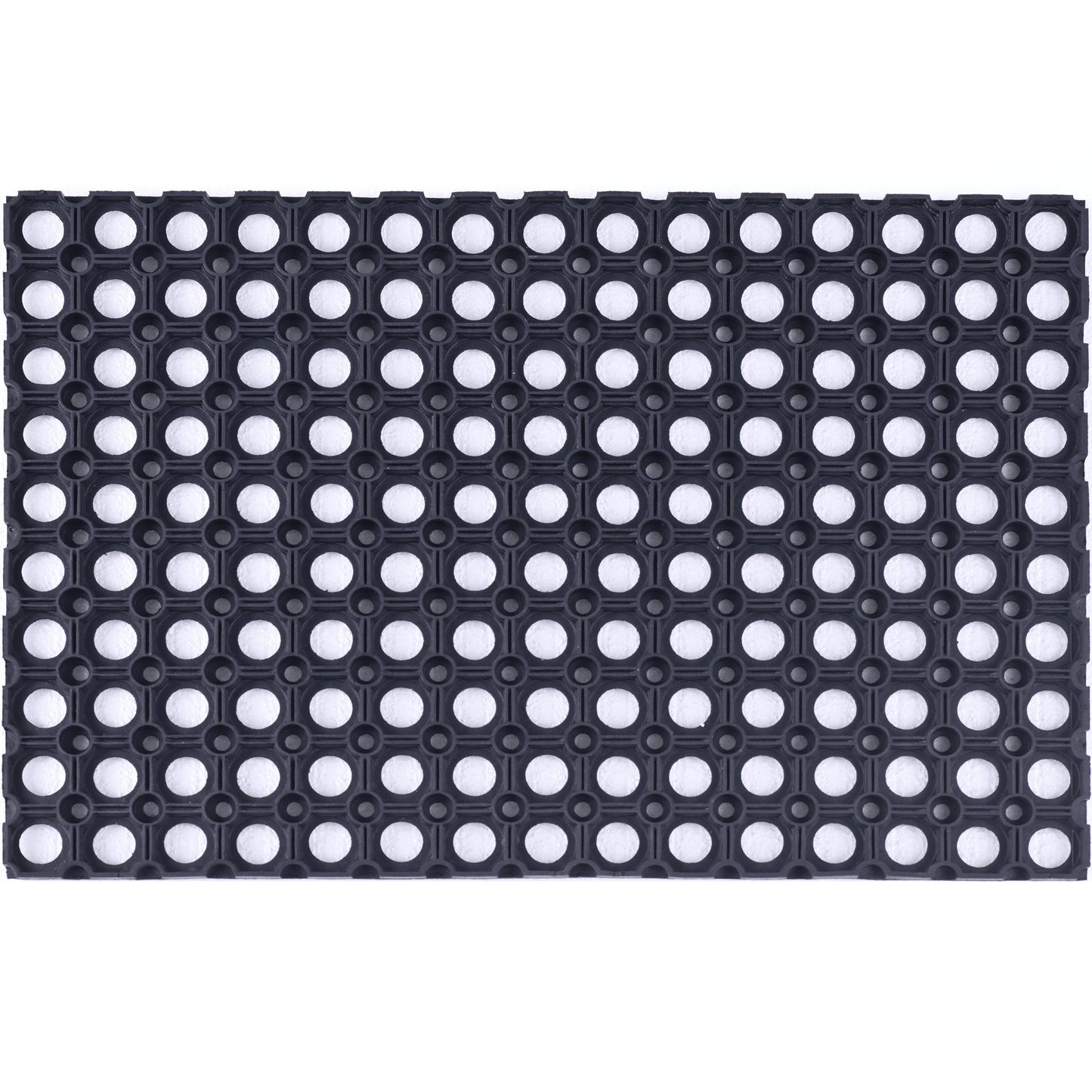 Bricocenter DOORMAT FLAVIO RUBBER BLACK 50X100 CM