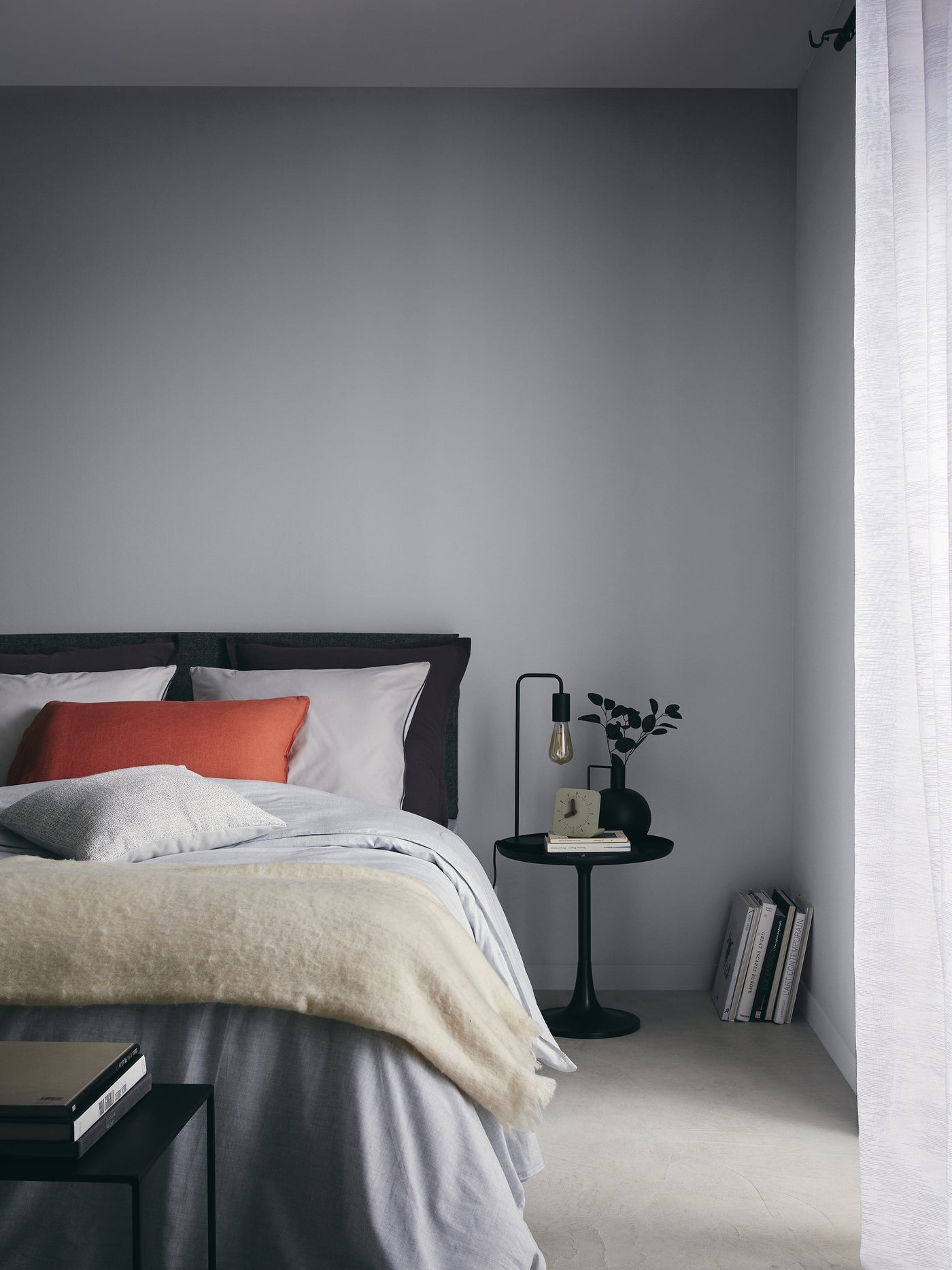 LUXENS WASHABLE GRANITE GREY PAINT 3 1 LITRE