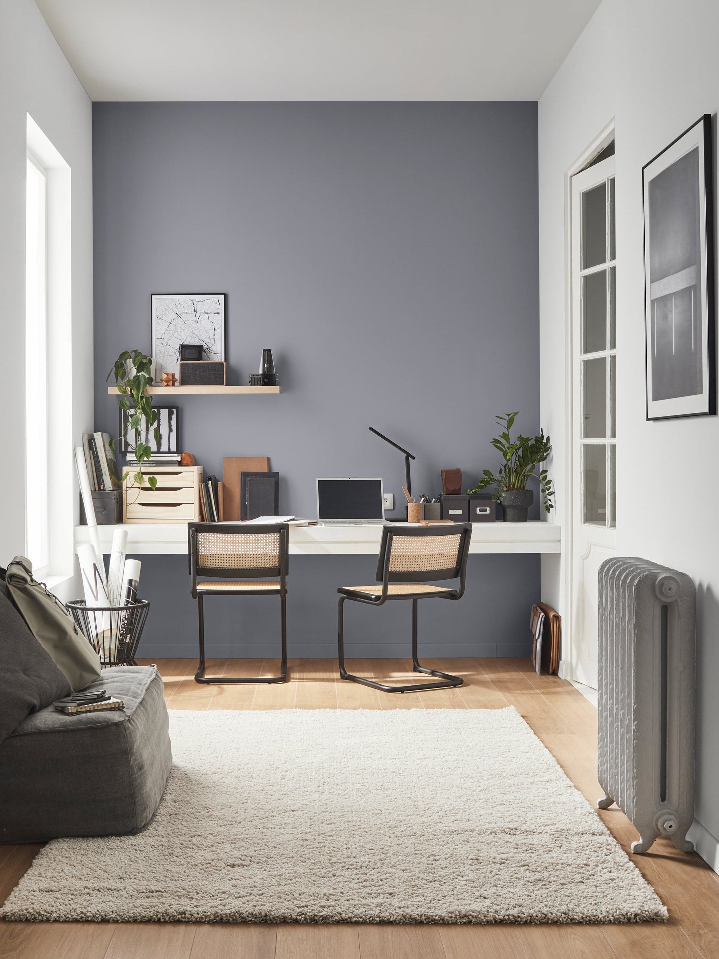WASHABLE GRANITE GREY PAINT 3 LUXENS 4 L