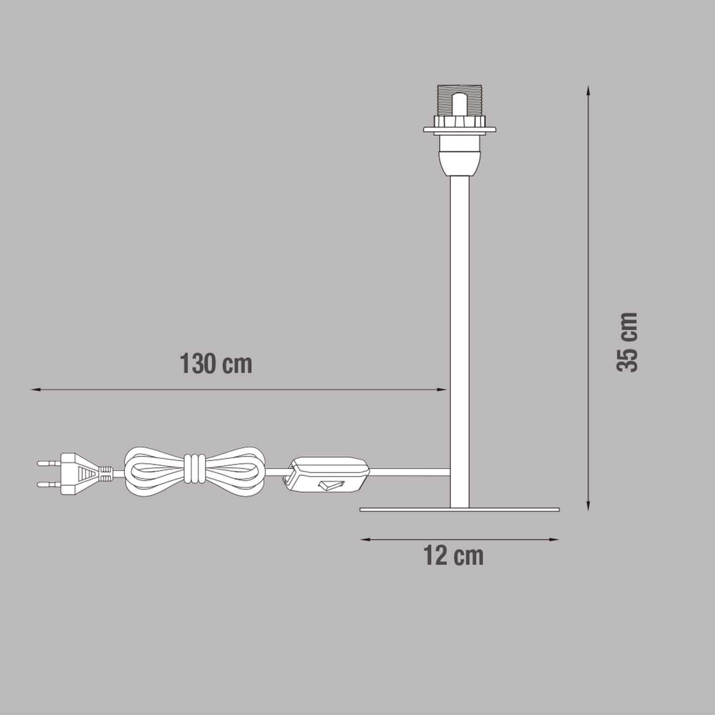 Bricocenter BASE LAMPSHADE CERES E14 WHITE