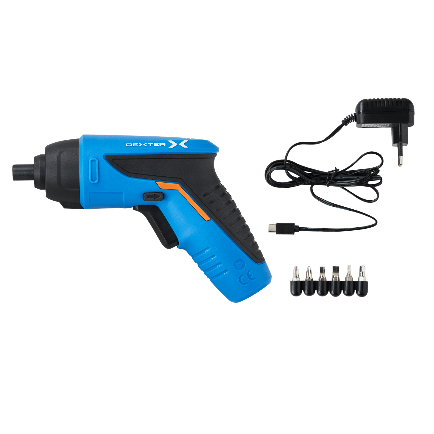 Bricocenter SCREWDRIVER 3.6V 1.3AH +6 BITS DEXTER