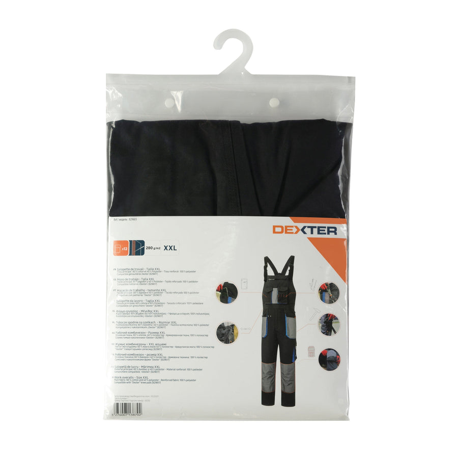DEXTER DUNGAREES TG. XL