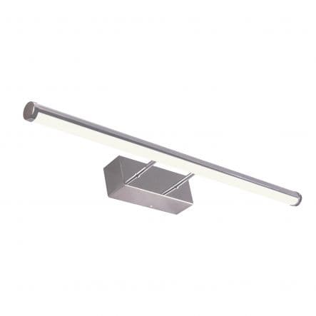 Bricocenter UP DOWN ALUMINIUM MIRROR WALL LIGHT SILVER 60 CM LED 30W NATURAL LIGHT IP44
