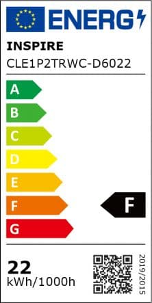 Bricocenter LED PANEL LANO PLASTIC WHITE 30X60 CM 24W NATURAL LIGHT IP44