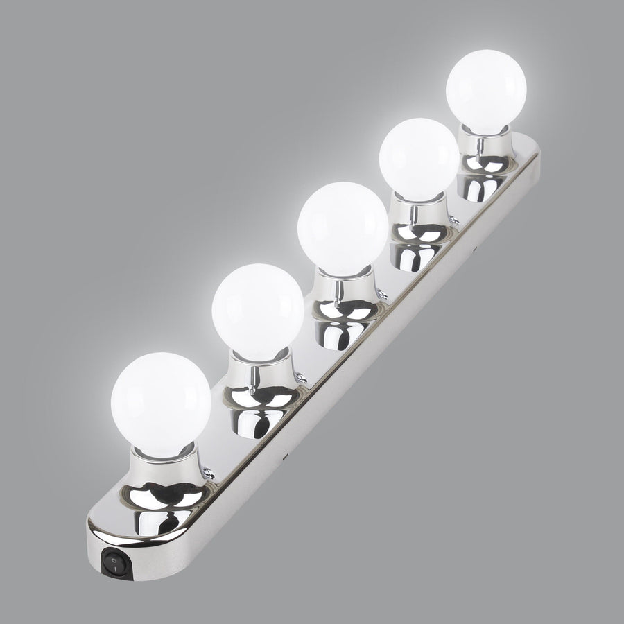 Bricocenter WALL LAMP LIZZ METAL SILVER 60 CM E14=11W IP21